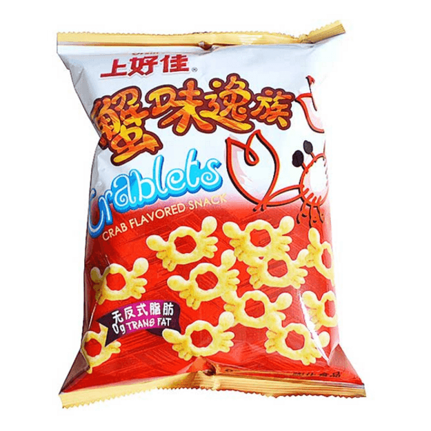 oishi上好佳蟹味逸族 随身装6g