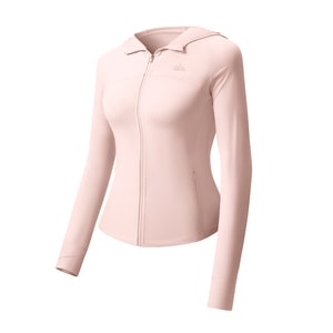 Sun Protection Clothing Outdoor Breathable Cool Feeling UV Waterproof Silk Sun Protective Clothing Pink L