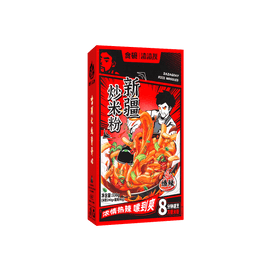 渣渣灰 新疆炒米粉 爆辣 方便速食 盒装 216g