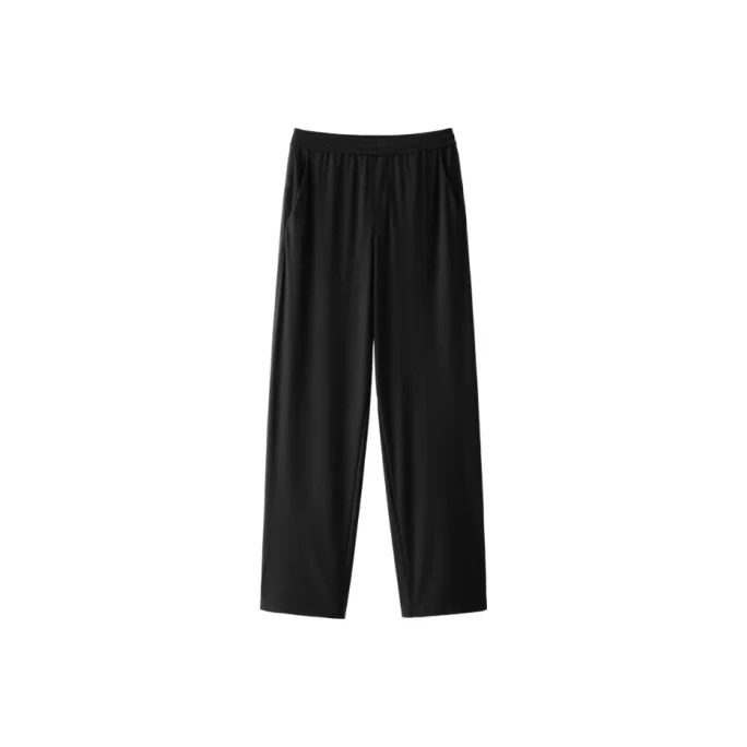 Liangpi 301Cool Ice Silk Cooling Quick-Dry Men's Casual Pants Black Size XXXL 1 Piece—Lightweight & Comfortable