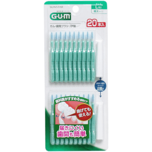 G・U・M Interdental Brush I-type 20P Size L [20 pieces]