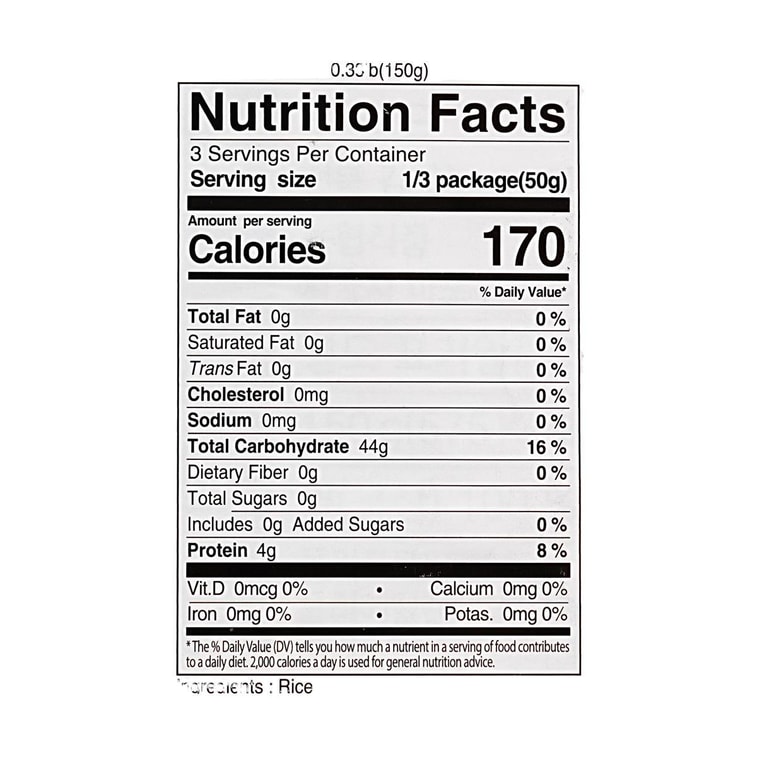 Scorched Rice Chips, 5.29 oz【Traditional Korean Nurungji Snack】 6