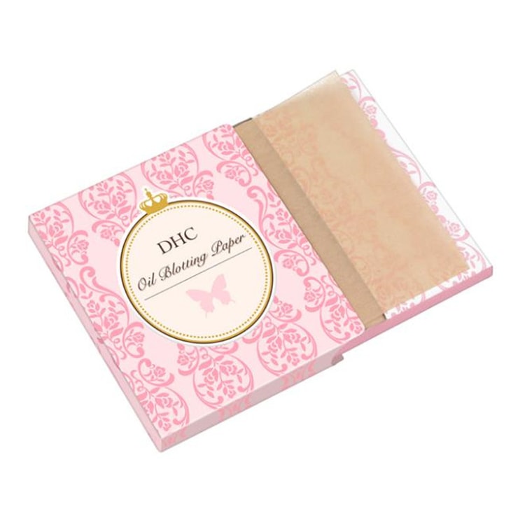 Dhl直发 日本直邮 Dhc天然麻质地温和夏季清爽控油补妆便携吸油面纸 携带型 100张日本本土版 亚米