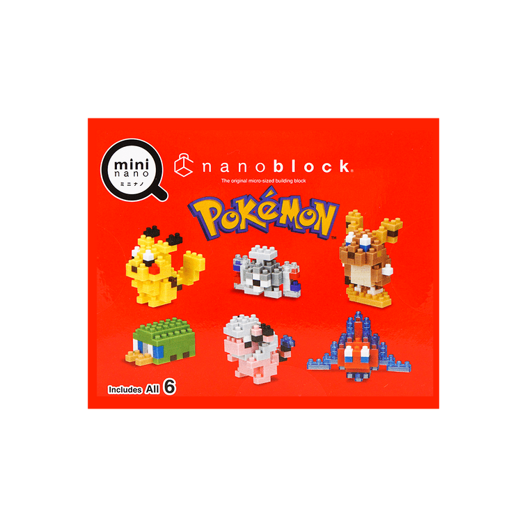 NANOBLOCK ミニナノシリーズ ポケモンタイプ電動セット ビルディングブロック ブラインドボックス 13