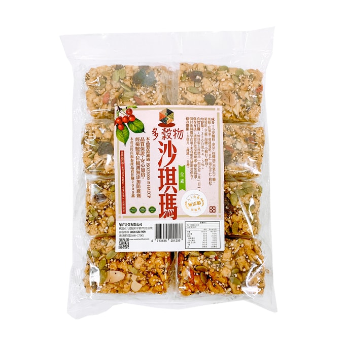 【台灣直郵】台灣 珍田生機食品 多穀物沙琪瑪 320g
