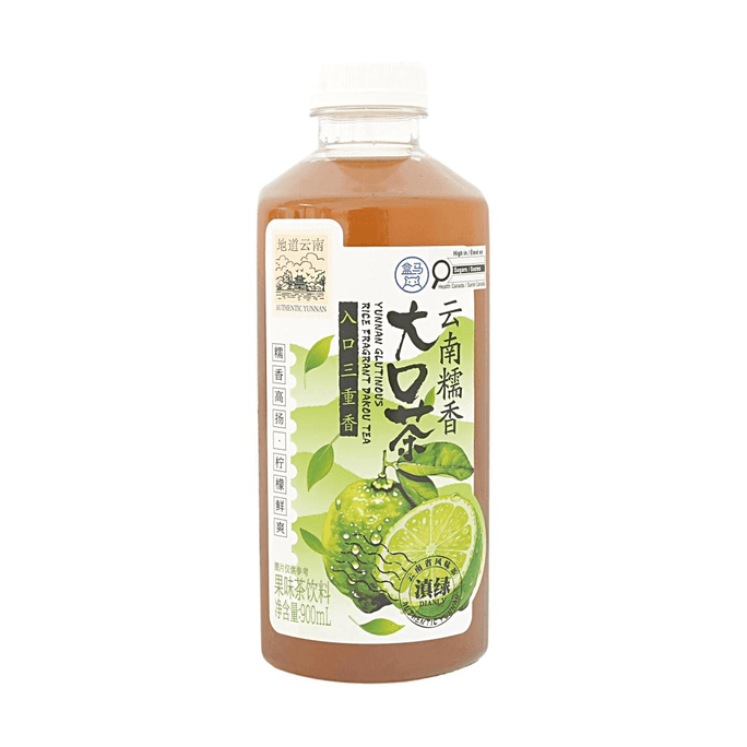 盒马 云南糯香大口茶 900ml【糯香高扬】【柠檬鲜爽】