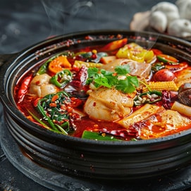 Hot Pepper Hotpot Soup Base,Malatang, 220g