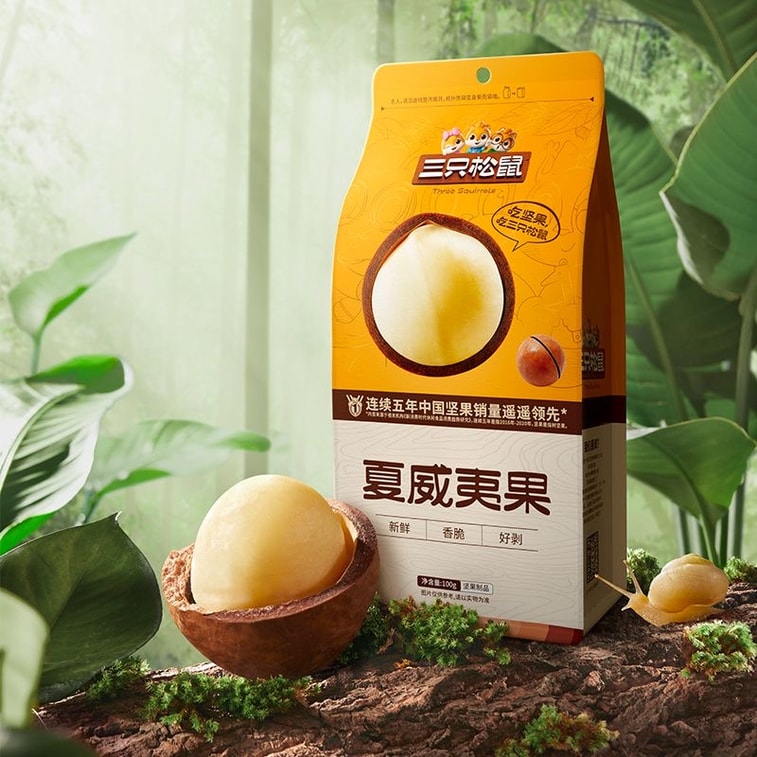 【Strong Milky Aroma】Macadamia Nuts Roasted Nuts Butter Flavour 100g*1 Bag Supplementing Nuts for Better Health 5