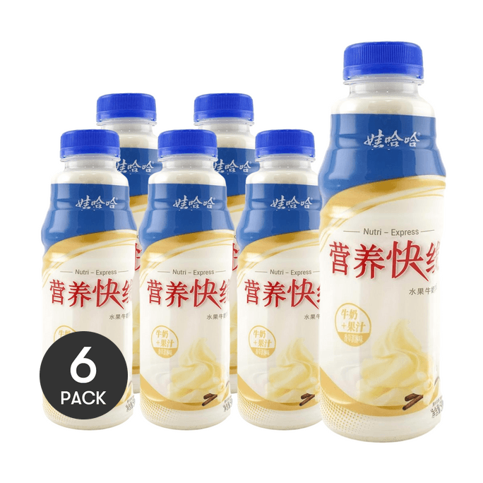 Nutri-Express ソフトドリンク - バニラ, 16.9 fl oz *6【6パック】