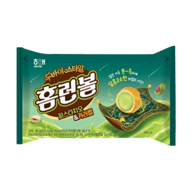 韩国HAITAI海太 开心果焦糖味酥皮泡芙 44g【迪拜巧克力风味限定版】【韩国CU便利店同款】
