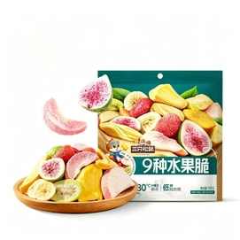 Daily 9 Types Of Fruit Crispy Freeze-dried Strawberries, Figs, And Mangoes Sweet And Sour Office Snack 100g*1 pack