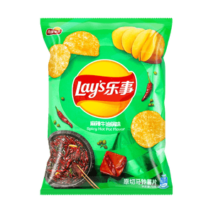 Spicy Butter Hot Pot Potato Chips, 2.46oz