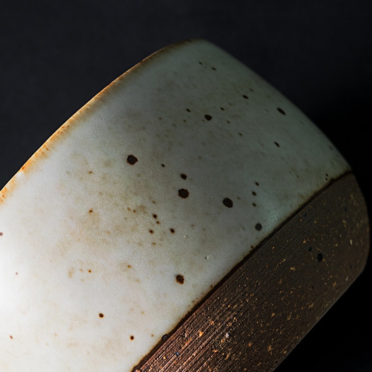 Wax thread stoneware stew pot【hand-made Japanese style】 3