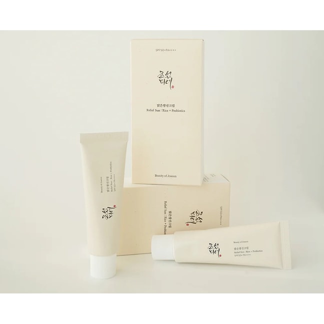 Beauty of Joseon Relief Sun: Rice + Probiotics SPF50+ PA++++ Sunscreen 50ml (2-pack)