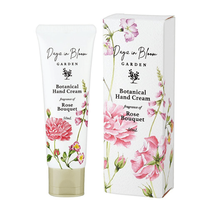 Beauwell Days in Bloom Garden Plant Rose Fragrance Hand Cream 50ml