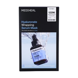 Hyaluronate Wrapping Serum Mask, Hydrate Dewy, 10sheets/box