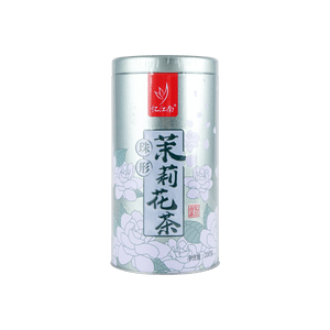 【江南茶饮】忆江南 球形茉莉花茶 浓香型绿茶 罐装 200g【佳节好礼】