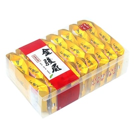 Fujian Wuyishan Jin Jun Mei Premium Black Tea, 30 Bags, 150g [Rich in Vitamin C, Promotes Metabolism, Health Tea] Golden-yellow infusion, made using the Zhengshan Xiaozhong processing method