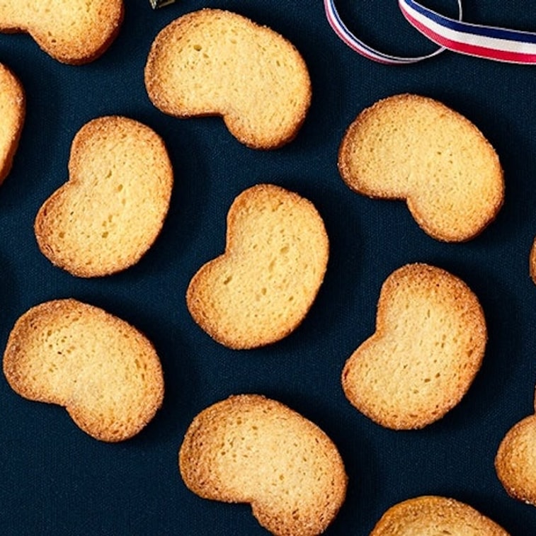 New French Butter Banana Flavor Sweet Crisp Cookies 6 Packs 3