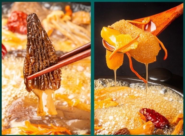 西雲珍坊 菌湯包農產品乾貨特產雲南七彩菌菇湯料包燉雞煲湯蘑菇菌包 好營養湯更鮮 火鍋食材 100g 低卡減脂菌湯包