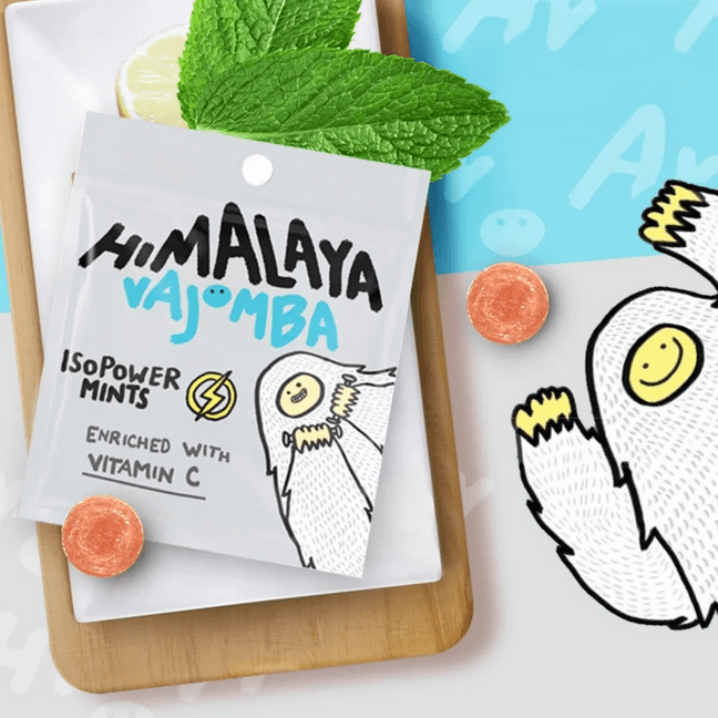 马来西亚BIG FOOT大马碧富 闪电果香薄荷味糖 15g【富含维生素C】【盐分补给 清新口气】【网红爆款】