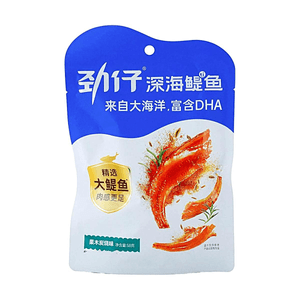 劲仔 深海鳀鱼 小鱼干 果木炭烧味 58g【富含DHA高钙高蛋白】