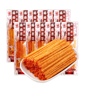 Li Xingxing Beef Spicy Strips Spicy Sticks Gluten Small Pack Vegetarian Snacks 18g*10 Packs
