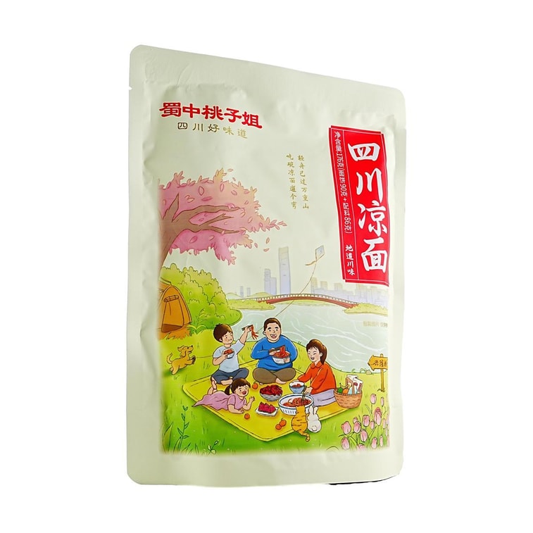 蜀中桃子姐 四川凉面 176g【宵夜速食干拌面条】【小红书抖音爆火】 5