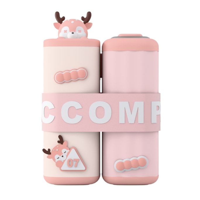 Magnetic Rechargeable Hand Warmer Pink 1Pair