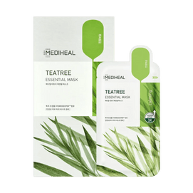 Teatree Essential Mask, Calming for Acne 10 Sheets