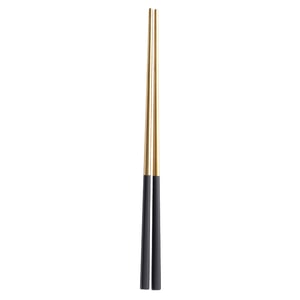 Stainless Steel Chopsticks Black-gold