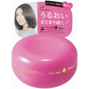 【日本直送】ルシードエル マンダム ヘアワックス 60g ダブルヒアルロン酸エッセンス配合 パサついた髪にうるおいを与え、まとまりやすい髪へ