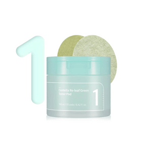 No.1 Centella Re-Leaf Green Toner Pad 190ml/70pads