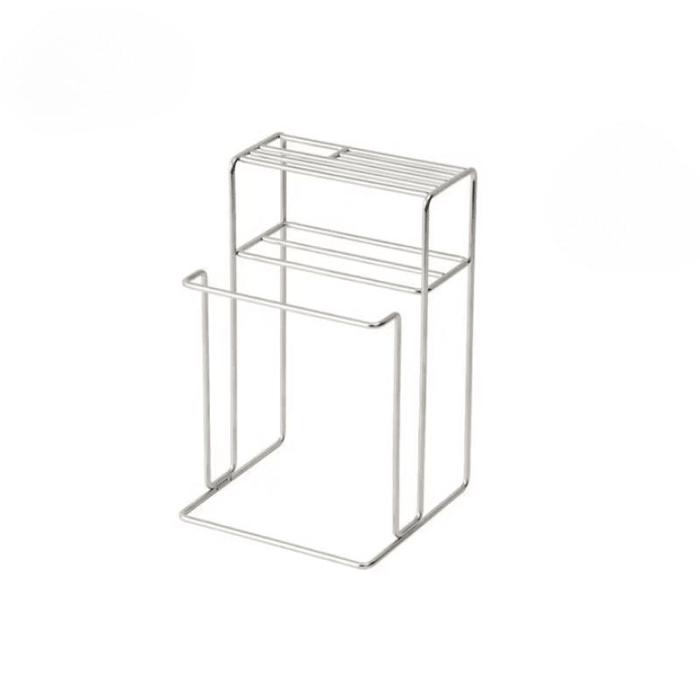 【中國直郵】 日本 MUJI 不鏽鋼廚具收納架 136x132.5x214mm 1個 3