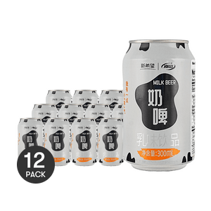 Original Beer-Flavored Milk Soda, 10.14 fl oz *12【12 Packs】【Probiotics Infused Lightly Sparkling】