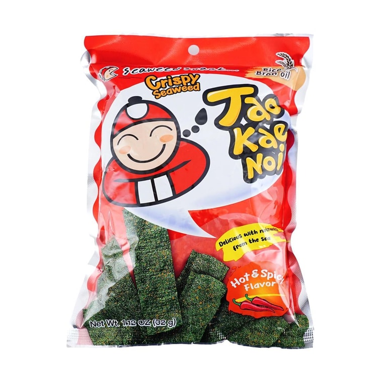 Crispy Seaweed Hot & Spicy Flavor, 1.12 oz (Packaging May Vary) 9