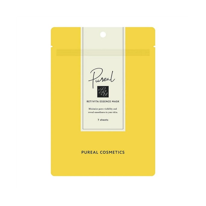 Maruman H&B Pureal Retivita Essence Mask 7 pcs