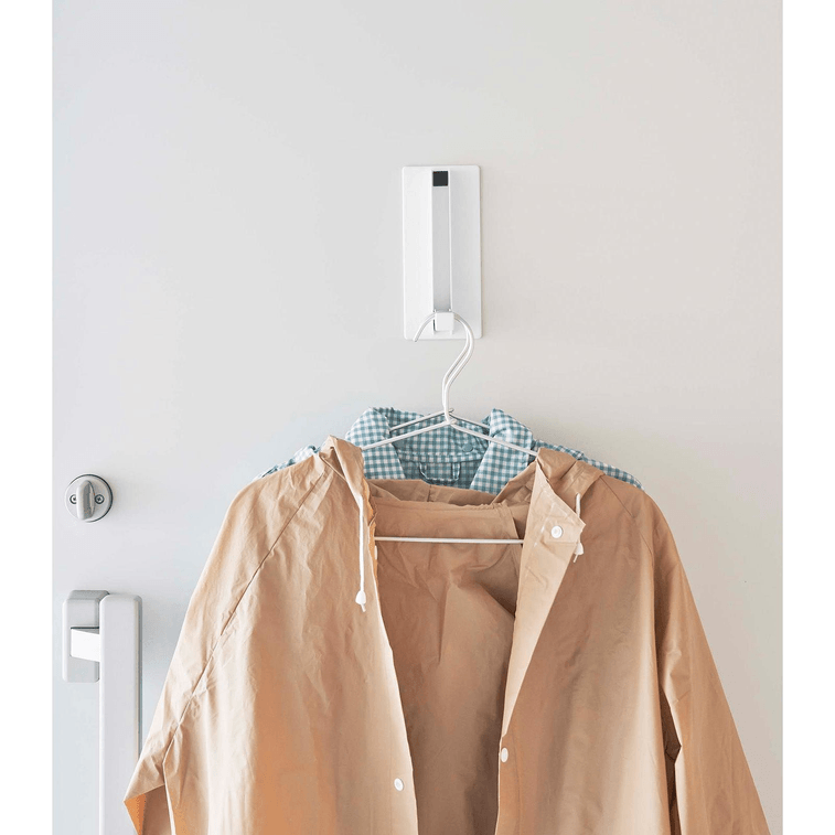 日本 Yamazaki Home 磁性折叠挂钩 - 钢白色 1件 7