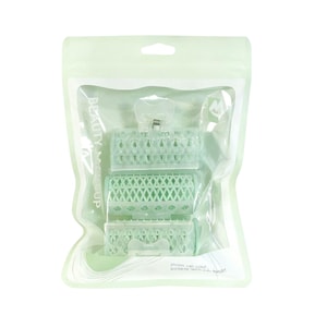 可绮 法式蓬松卷发筒 3个 一卷一夹 懒人固定卷 空心卷筒