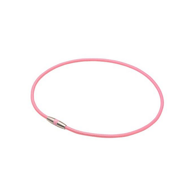 RAKUWA Magnetic Titanium Necklace Light Pink [45 cm]