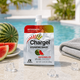 Chargel Hydrating Snack Watermelon Flavor 6.35oz【Vitamins A/C/E】