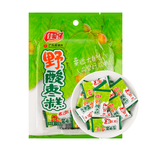 Sweet and Sour Jujube Fruit Leather Bar Snack, Guangdong Specialty 3.88 oz