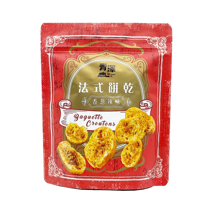 [台湾直邮]台东青泽 法式饼干-香葱辣味(植物五辛素) 70g