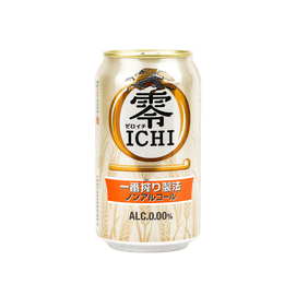 ICHIソフトドリンク - ノンアルコールビール、11.83液量オンス