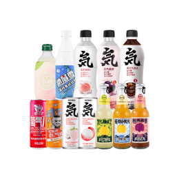 【Editor's Pick】Sparkling Soda Mixed Flavors