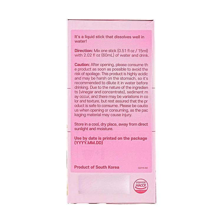 韓國LIVELING 蘋果醋清體飲 西柚味 30條入 450ml【低卡0蔗糖】【大餐救星】 4