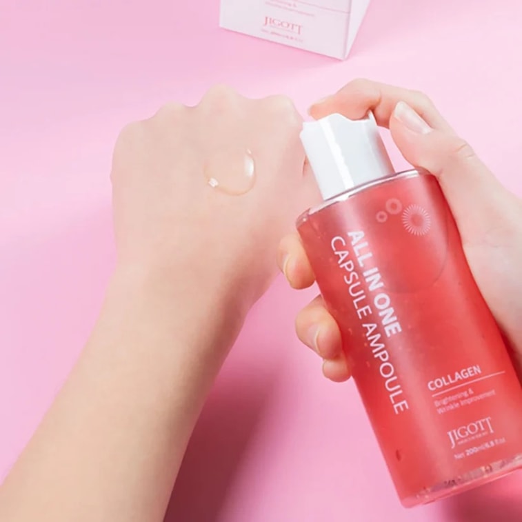韓國 吉高特 全效膠原蛋白膠囊安瓶200ml 輕盈保濕令肌膚柔滑舒適 3