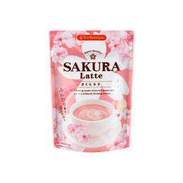 【樱花季限定】日本TEA BOUTIQUE 樱花拿铁咖啡 104g