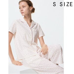 AIRism Cotton Pajamas Off White S 1set