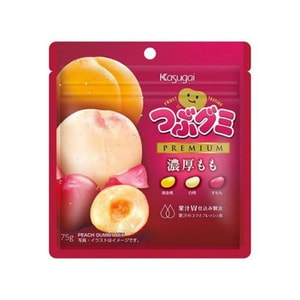 【日本直邮】日本 春日井 浓厚桃子果汁软糖 3种桃子口味 75g